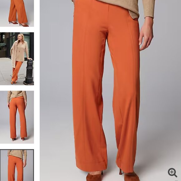 Ponte Wide-Leg Pants M NWT - Picture 5 of 9